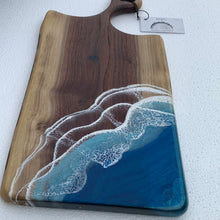 Load image into Gallery viewer, Walnut charcuterie board 8”x19”
